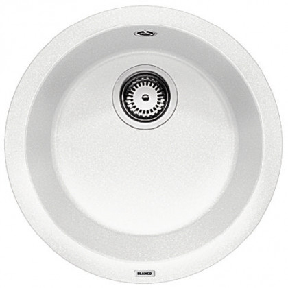 BLANCO 511621 Zlewozmywak Rondo bez korka Silgranit PuraDur biały