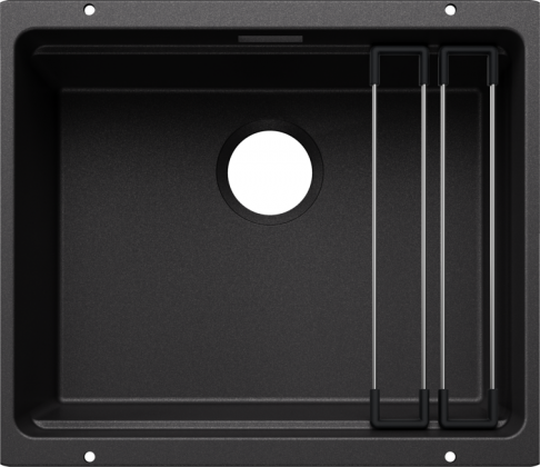 BLANCO 527757 Zlew Etagon 500-U bez zestawu odpływ. Silgranit antracyt