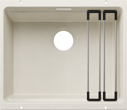 BLANCO 527756 Zlew Etagon 500-U bez zestawu odpływ. Silgranit biały soft
