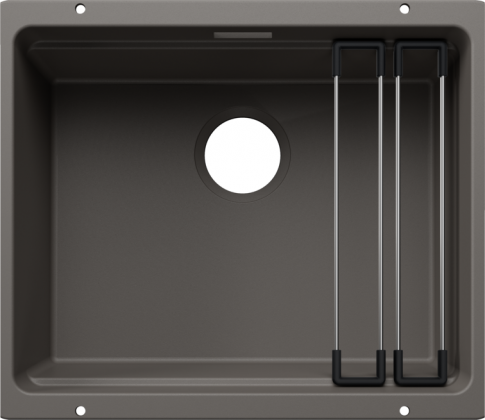 BLANCO 527755 Zlew Etagon 500-U bez zestawu odpływ. Silgranit szary wulkan
