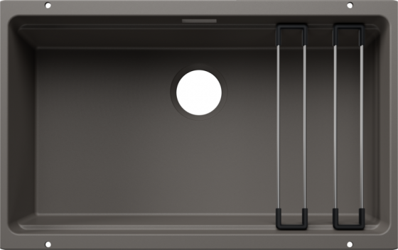 BLANCO 527763 Zlew Etagon 700-U bez zestawu odpływ. Silgranit szary wulkan