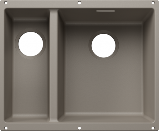 BLANCO 527817 Zlew Subline 340/160-U bez zestawu odpływ. Silgranit tartufo