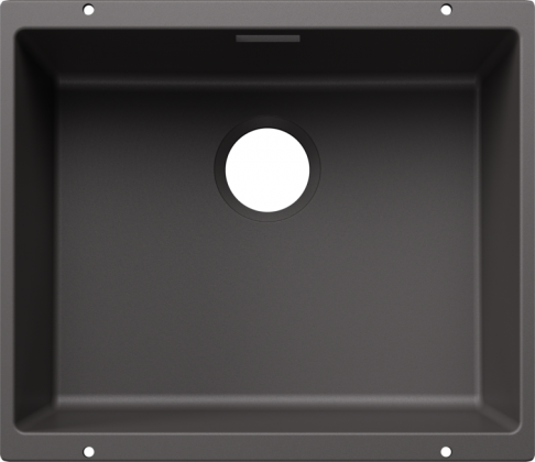 BLANCO 527798 Zlew Subline 500-U bez zestawu odpływ. Silgranit szara skała