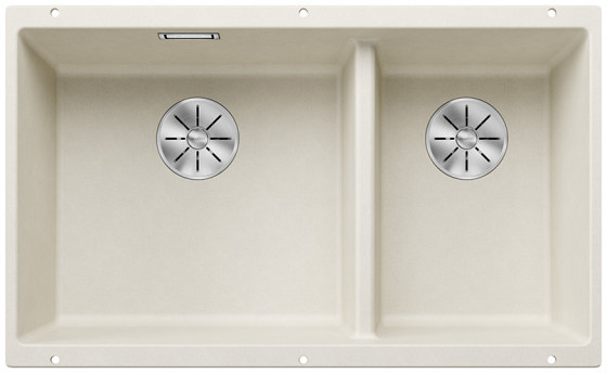 BLANCO 527167 Zlew Subline 430/270-U InFino manualny Silgranit PuraDur biały