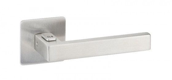 TWIN klamka Cuboid HR H 1682FL FAST LOCK/E płaska rozeta, prawa
