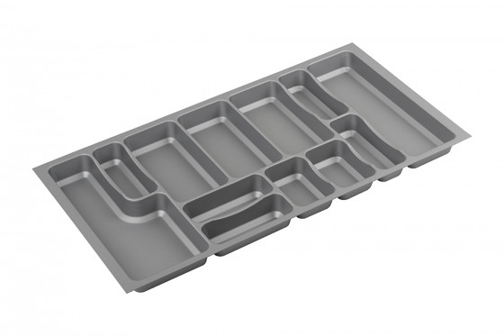 StrongIn Wkład na sztućce 804x424 mm do StrongBox, tytan