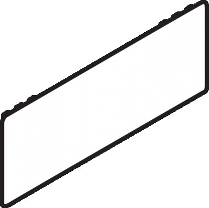 BLUM ZA7.0700.BT zaślepka do Legrabox+logo jedwabiście biały