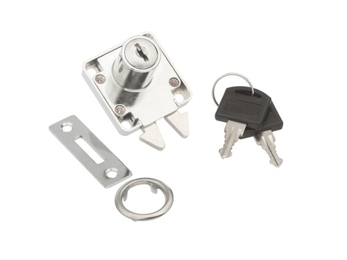 StrongLocks Zamek do rolet chrom