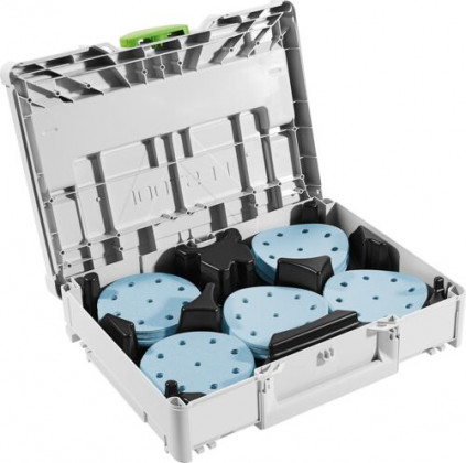 FESTOOL 578193 Systainer3 na materiały ścierne Granat SYS-STF D125 GR-Set