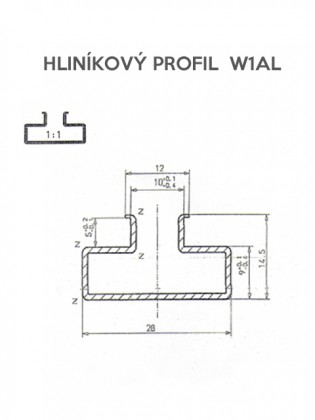 Profil C-W1AL 4m