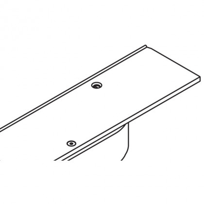 HAWA 24914 Folding Concepta 25 profil górny  2120mm, prawy srebrny