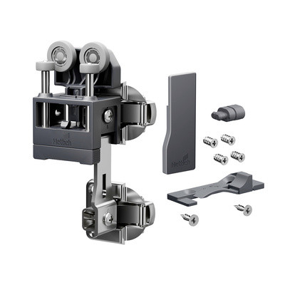 HETTICH 9339391 WingLine L new do 12kg,zestaw ze spręż.,antracyt,prawy,bez prow.