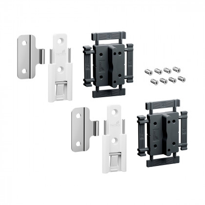 HETTICH 9339484 WingLine L new zawiasy środkowe standardowe 2 szt, biały