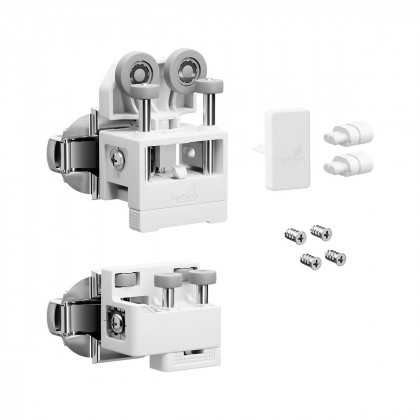 HETTICH 9339387 WingLine L new do 12 kg,zestaw bez sprężyny,biały,lewy, z prow.