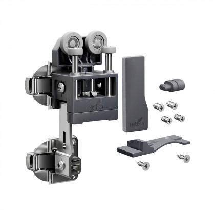 HETTICH 9339479 WingLine L new do 12 kg,zestaw ze spręż,antracyt,lewy,bez prowad