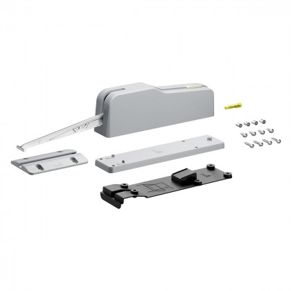 HETTICH 9339516 WingLine L/S new zestaw Push/Pull to move, lekkie drzwi, szary