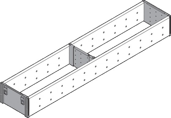 BLUM ZSI.550FI1 Orga Line wkład na sztućce 550 stal nierdzewna