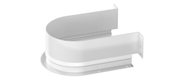 HETTICH 9204283 Metalowy kołnierz pod zlew biały HETTICH 9204283 Metalowy kołnierz pod zlew biały