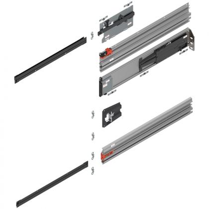 BLUM 801P800E.R3 Revego Uno Prowadnica kieszeniowa 800 mm, prawa