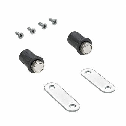 HETTICH 9266243 WINGLINE L ARETACE PRO PULL TO MOVE MAGNET. DESIGN ČERNÁ