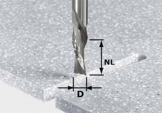 FESTOOL 492656 Frez do zdzierania i wygładzania HW Spi D12/42 LD ss S12