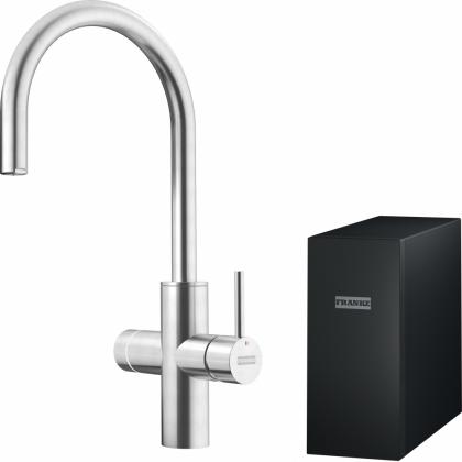 FRANKE Baterie Mythos Water Hub Sparkling celonerez FRANKE Baterie Mythos Water Hub Sparkling celonerez