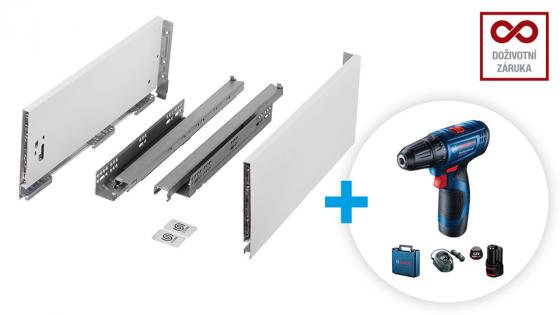 StrongMax 18 PROMOCJA 12x89/500 + 24x185/500 biały + BOSCH