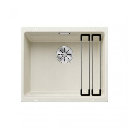 BLANCO 527075 Zlew Etagon 500-U InFino bez korka automatycz.Silgranit biały soft