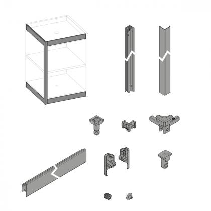HETTICH 9360943 FurnSpin Cadro komplet zestaw czarny