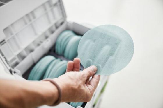 FESTOOL 578718 Systainer3 na materiały ścierne Granat Net D150 GR NET SYS