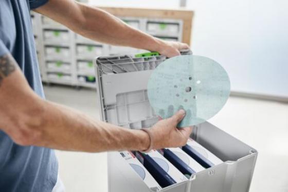 FESTOOL 578719 Systainer3 na materiały ścierne Granat Net D225 GR NET SYS