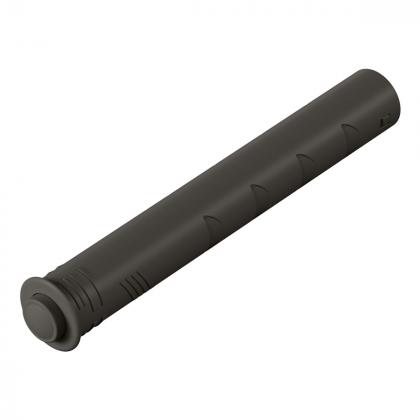 HETTICH 9375922 tłok PTO z soczewką, długi, do przykręcania, antracyt