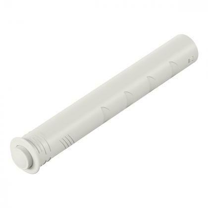 HETTICH 9375963 tłok PTO z soczewką, długi, extra silny, do przykręcania, biały