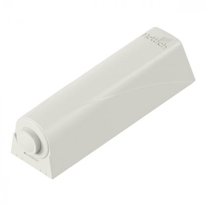 HETTICH 9375927 tłok PTO z soczewką, krótki, extra silny, z adapterem, biały