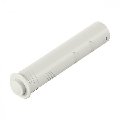 HETTICH 9375935 tłok PTO z soczewką, krótki, extra silny, do przykręcania, biały