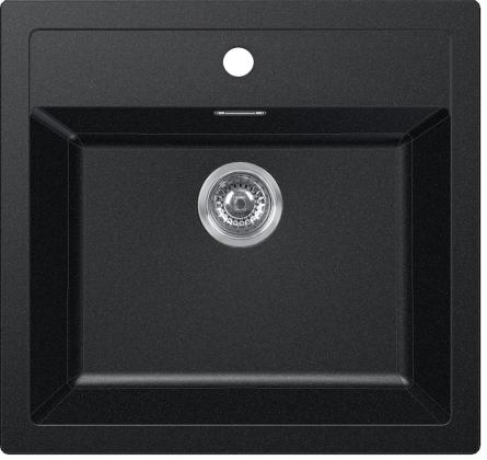FRANKE Zestaw T25Č SID 610 czarny + FP 9000.071 onyx