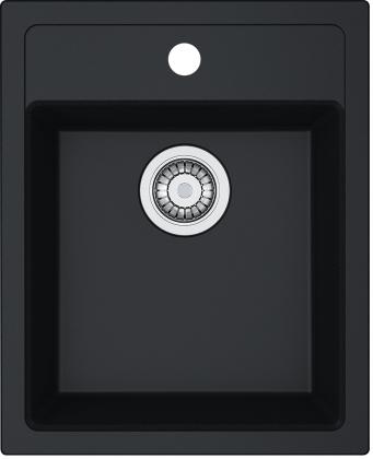 FRANKE Zestaw T52Č SID 610-40 czarny + FP 9000.071 onyx