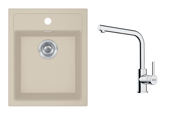 FRANKE Zestaw T113BE SID 610-40 beżowy + FS 3230.031