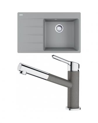 FRANKE Set G219ŠK CNG 611-78 TL/2 šedý kámen + FC 3055.084