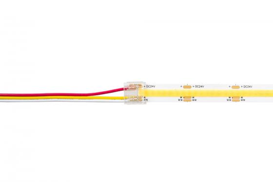StrongLumio spojka CCT/RGB COB LED pásek 10mm - kabel čtyřlinka