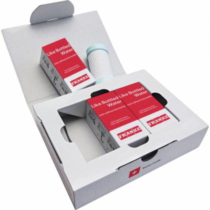 FRANKE Akcesoria 112.0607.498 Filtry zapas.do baterii filtrującej Vital 3 sztuki
