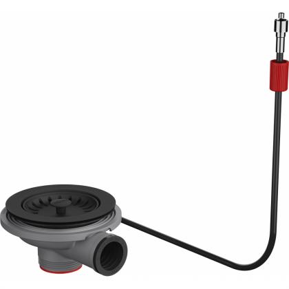 FRANKE Příslušenství 112.0656.939 otočný sítkový ventil Colorline černá matná