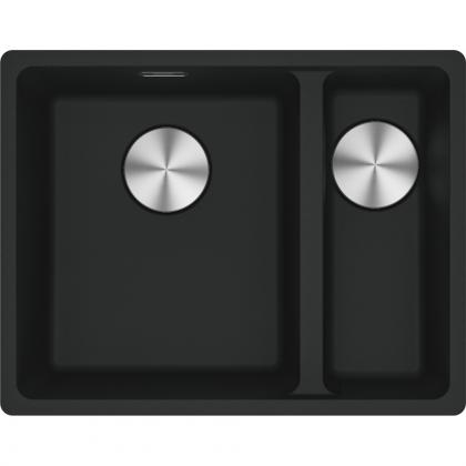 FRANKE Zlew MRG 160-34-15/2 560 x 433mm czarny mat