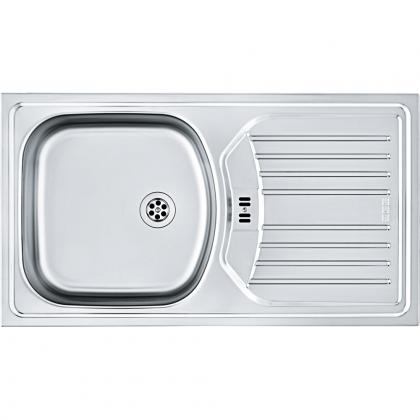 FRANKE Zlewozmywak ETN 614 NOVA 6/4 stal nierdz. z okap.,