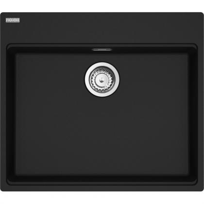 FRANKE Zlewozmywak MRG 610-60 CARE 635x559mm czarny matowy