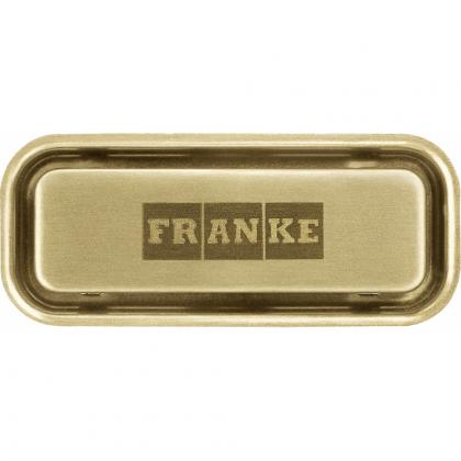 FRANKE Akcesoria 133.0630.111 zaślepka przelewu prostokątnego INOX złoty