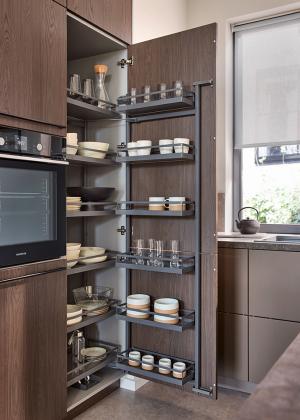 K-KES Tandem III, potravinová skříň, Arena Style, 600/1700mm, antracit