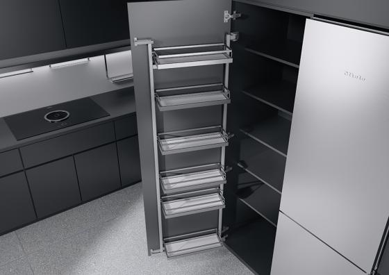 K-KES Tandem Side III, potravinová skříň, Arena Style, 600/1700mm, chrom