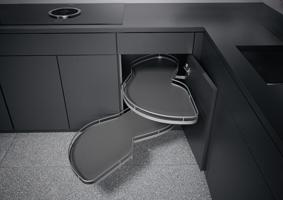 K-KES LeMans II, półki+drążek, Arena Classic, szary/srebrny, L, 500/600-750