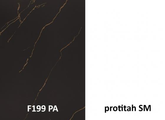 Panel ścienny F199 PA/Przeciwprężny SM 4100/640/9,2